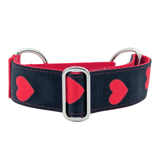 Luxe Martingale Collar - King of Hearts