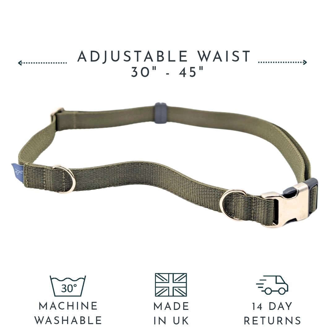 The Sidekick: Hands-Free Dog Walking Belt