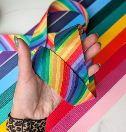 Luxe Martingale Collar - Rainbow