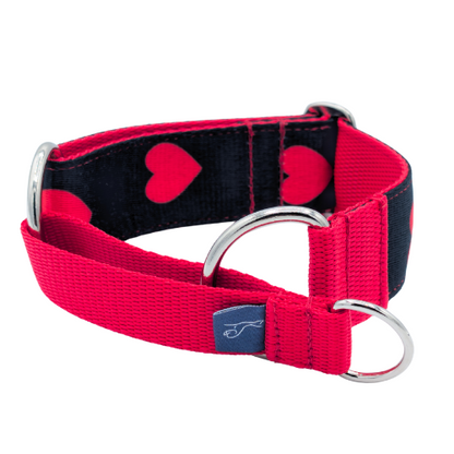 Luxe Martingale Collar - King of Hearts