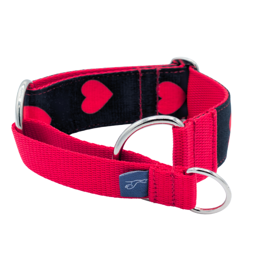 Luxe Martingale Collar - King of Hearts